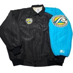 Vintage Starter West Michigan Whitecaps Bomber Jacket Snap 90's Men's 2XL USA